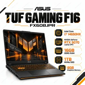 لپ تاپ ایسوس FX608JPR i7-14650HX RTX 5070