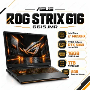 بررسی لپ تاپ ایسوس G615JMR i7-14650HX